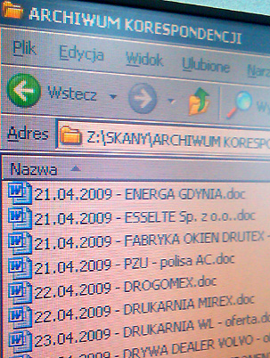 Digitalizacja i skanowanie dokumentów